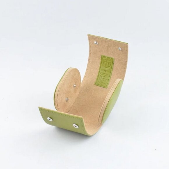 GC x Tempomat Mint Limited Saffiano Leather Single 1 Watch Travel Case/Roll - Picture 4 of 4